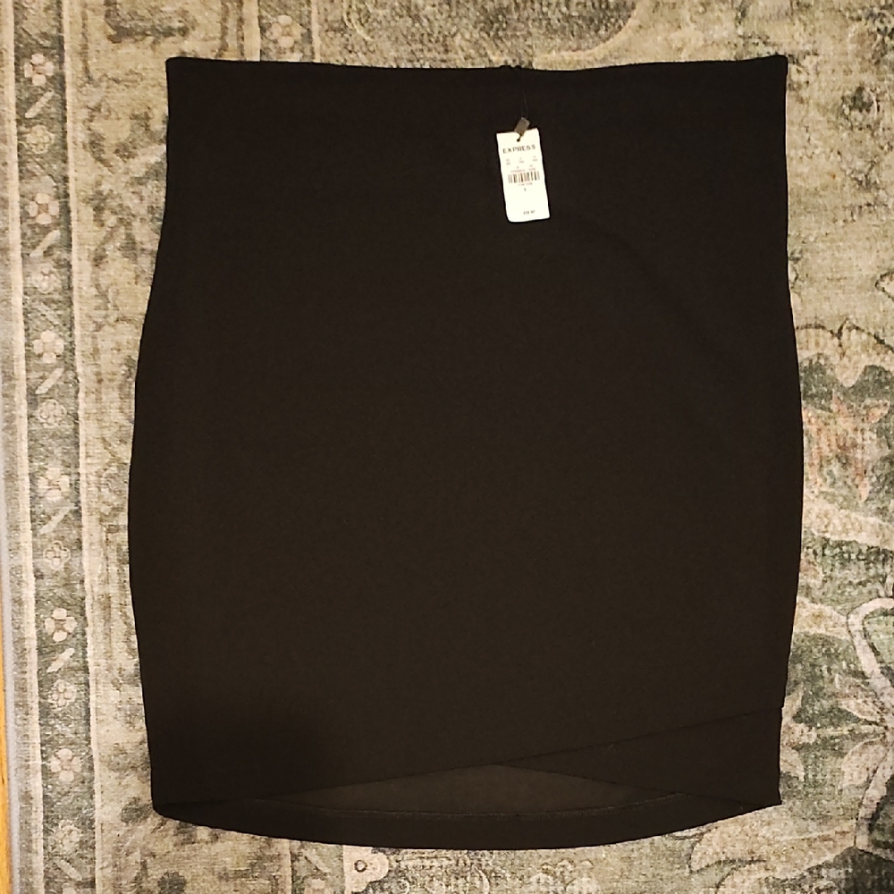 NWT Express Black Pencil Skirt